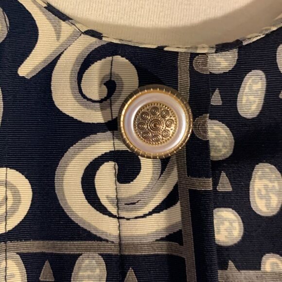 Vintage Tribal Print Geometric Dress Belt M - Picture 6 of 16